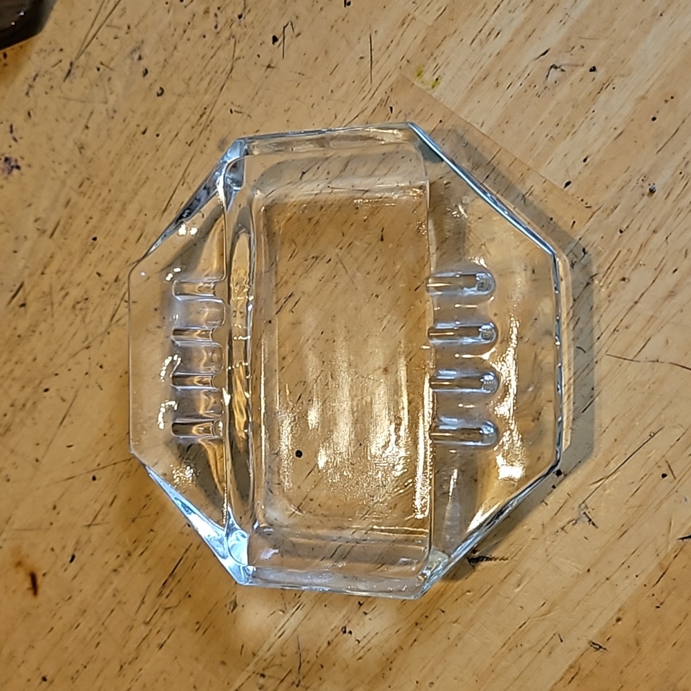 Vintage Safex Glass Ashtray